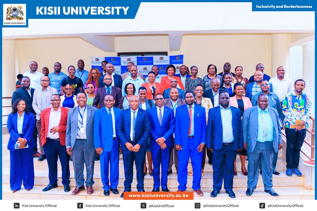 Group photograph of Kisii University Innovation Week participants
